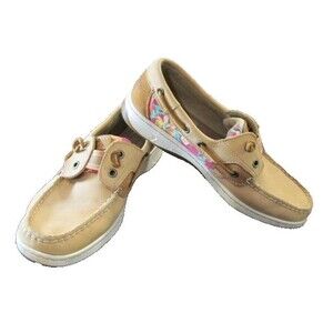 Sperry Top‑Sider Heritage Collection Tropical Floral Boat Shoes Women’s 7M